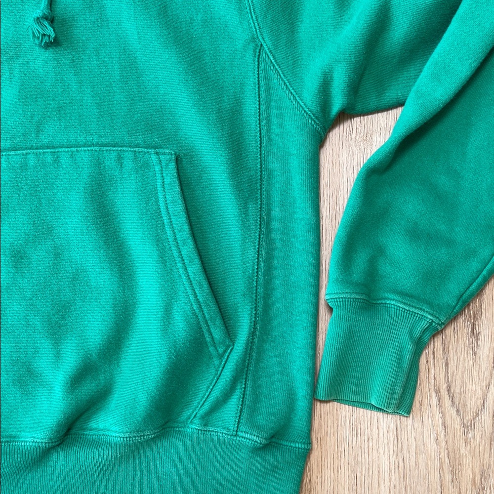 Champion reverse weave vintage 80’s/90’s Green Pullover Hoodie - Picture 5 of 9